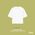 Haus of IVES | Classic Boxy Crop Tee